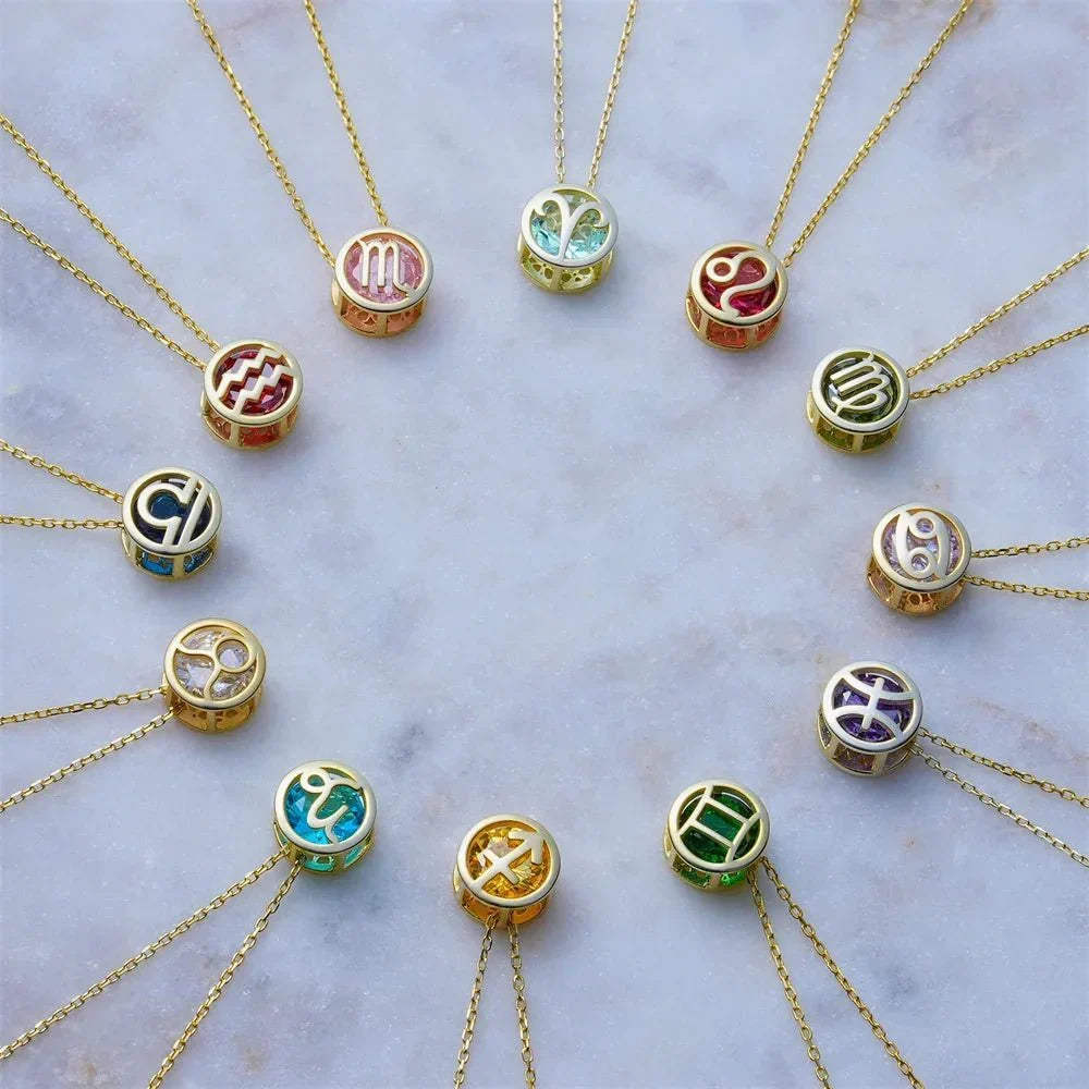 Collier Zodiaque avec Zircon